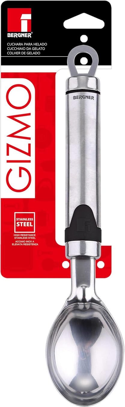 Bergner Gizmo Stainless Steel Ice Cream Scoop