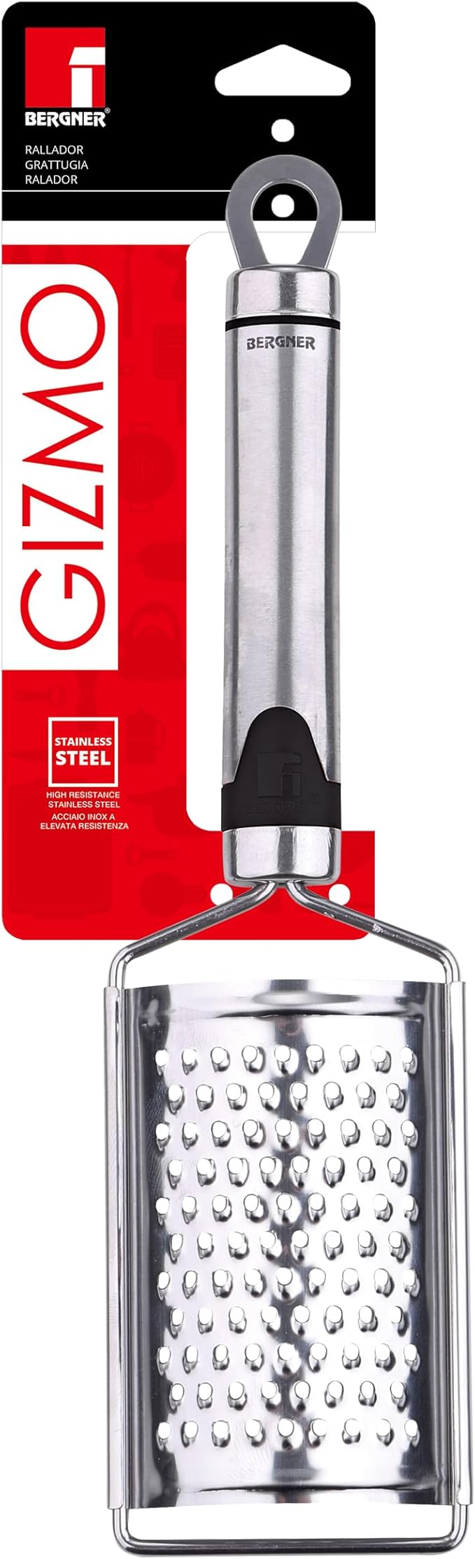 Bergner Gizmo Stainless Steel Grater 25cm