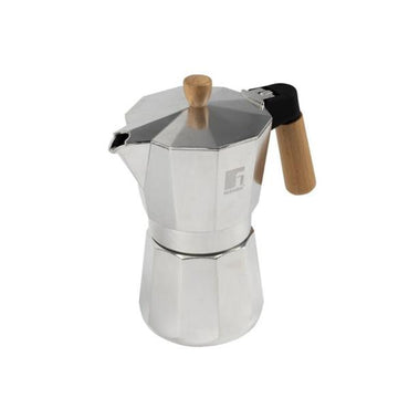 Bergner Moka Coffee Maker 6-Cup Aluminum