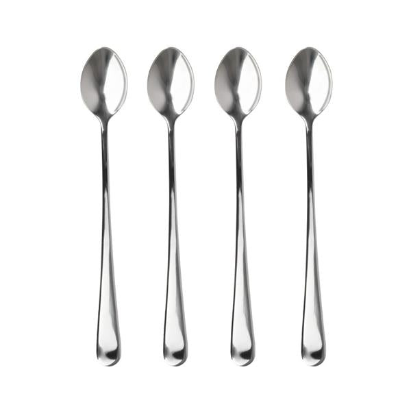 Bergner Coffee & Tea 4PC Long Spoon Set