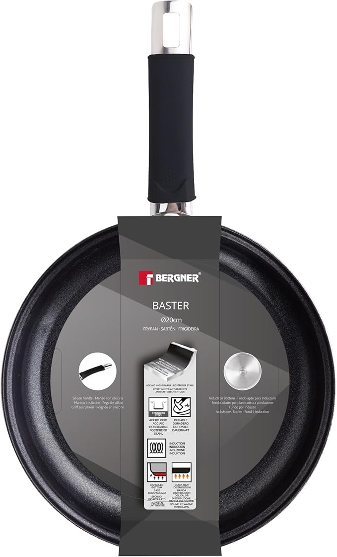 Bergner Baster Series Steel Frypan 20cm