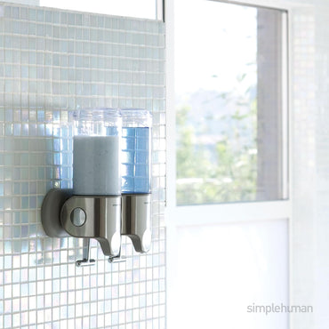 Simplehuman Wall Mount Soap Pump Twin 2x444ml