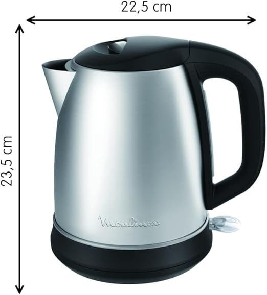 Moulinex Subito Electric Kettle 1.7L 2200W Stainless Steel