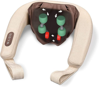 Beurer 4D Shiatsu Neck & Back Massager  – Heat