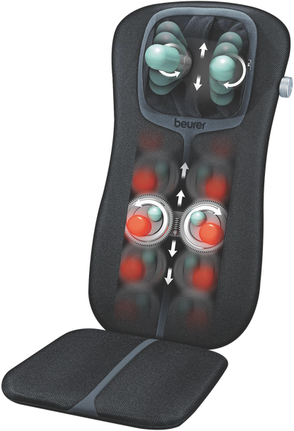 Beurer Shiatsu Full Back & Neck Massager  – 3D Massage, Heat