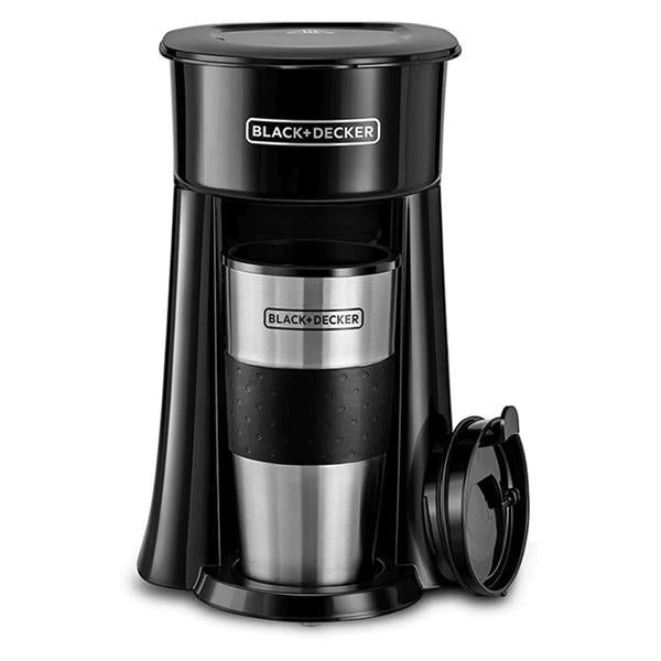 Black + Decker Coffee Maker with Travel Mug 650W