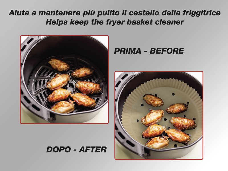 Beper Air Fryer Parchment Paper
