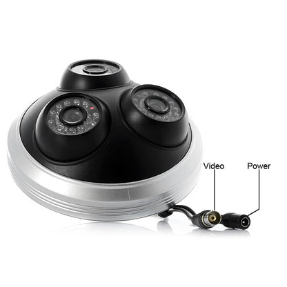 Conqueror 3-in-1 CCTV Dome Camera 360 Degree IR Night Vision