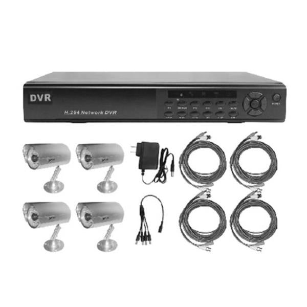 Conqueror 4 Channel DVR CCTV Kit 500GB HDD