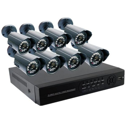 Conqueror 8 Channel DVR CCTV Kit 500GB HDD