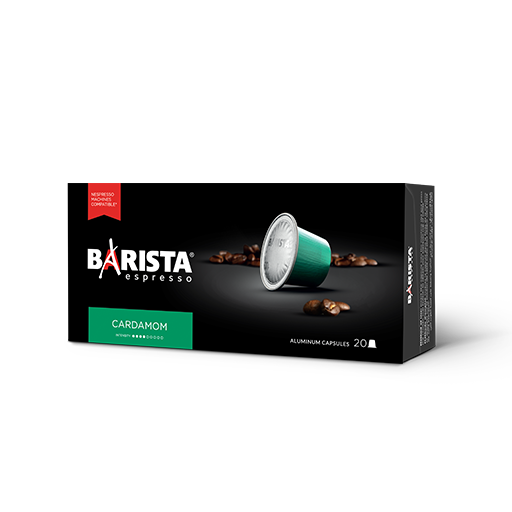 Barista Cardamom Coffee Capsules 20-Count