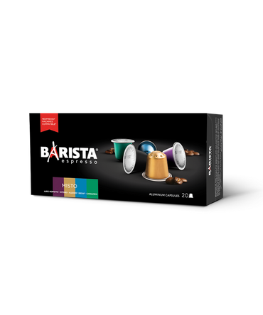 Barista Misto Coffee Capsules 20-Pack (Assorted)