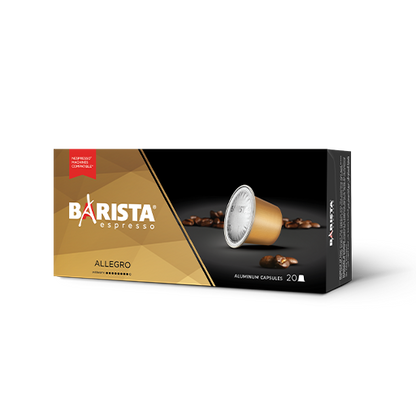 Barista Allegro Coffee Capsules 20-Count