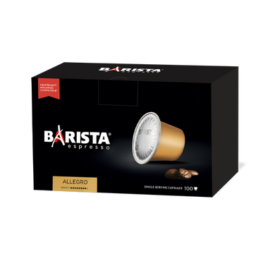 Barista Allegro Coffee Capsules 100-Count