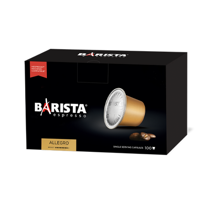 Barista Allegro Coffee Capsules 100-Count