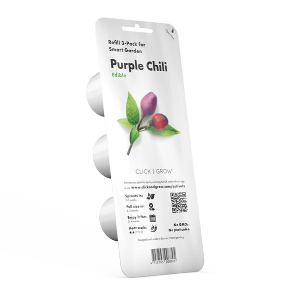 Click & Grow Purple Chili Pepper Seed Pod