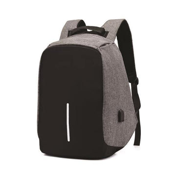 Conqueror Anti-Theft Backpack 15.6 Inch Laptop Grey