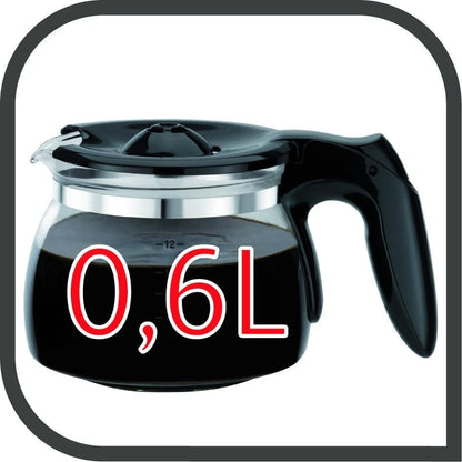 Tefal Perfecta Compact Drip Coffee Maker 0.6L