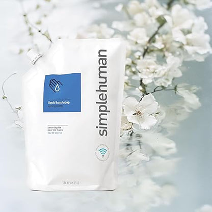 Simplehuman Liquid Hand Soap Refill Pouch 1L Spring Water
