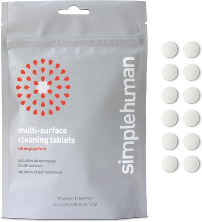 Simplehuman Multi-Surface Cleaning Tablets Citrus Grapefruit