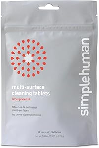 Simplehuman Multi-Surface Cleaning Tablets Citrus Grapefruit