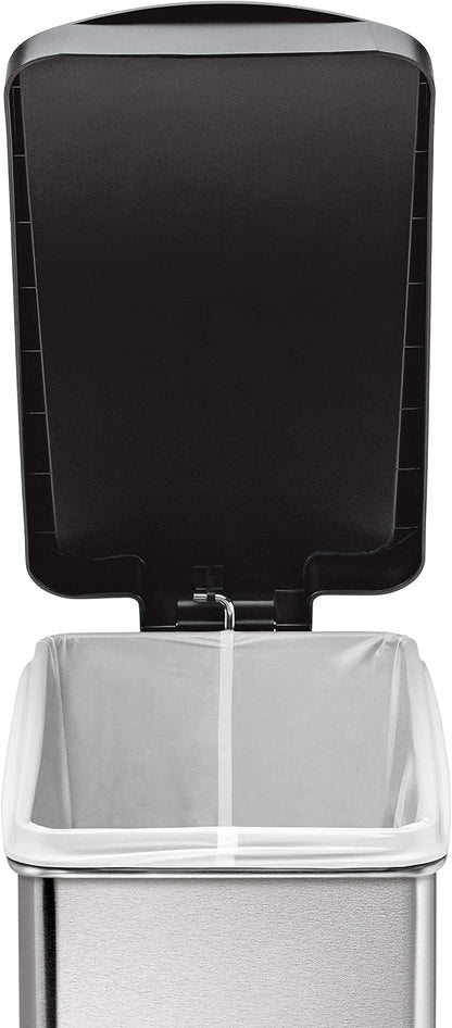 Simplehuman Profile Step Bin 10L Brushed SS