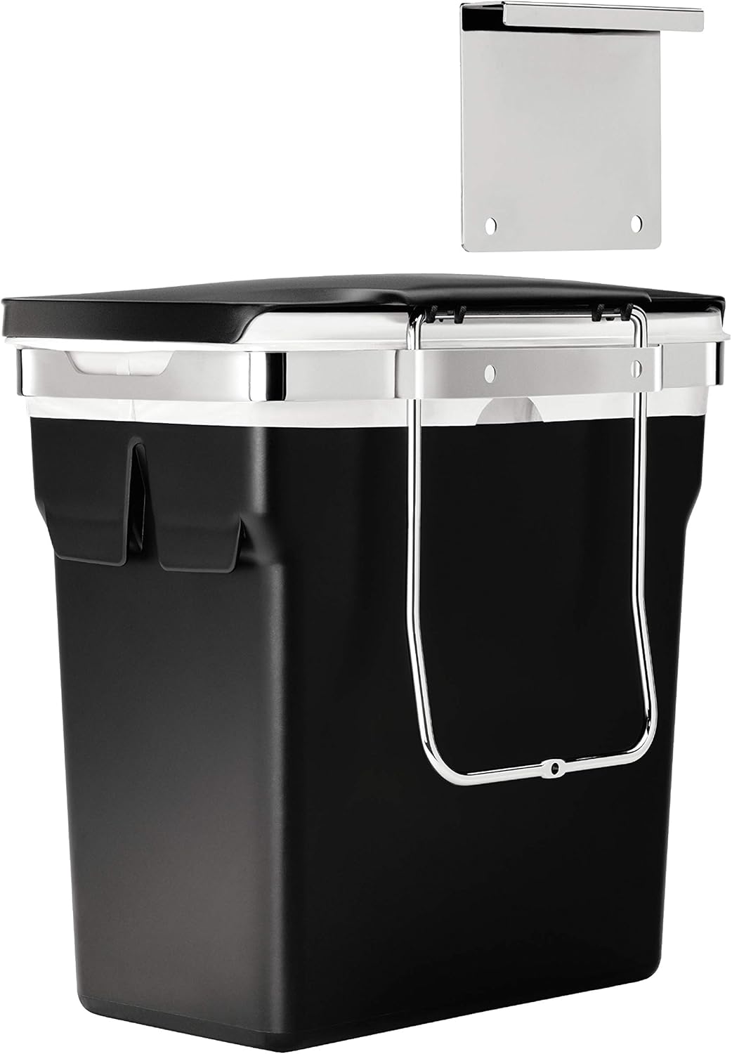 Simplehuman In-Cabinet Bin 10L Chromed Steel