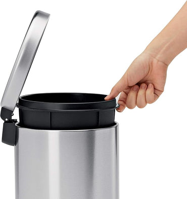 Simplehuman Round Pedal Bin 4.5L Brushed Steel