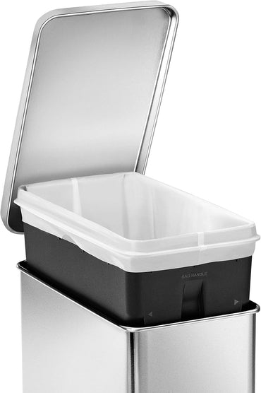 Simplehuman Round Pedal Bin 3L Brushed Steel