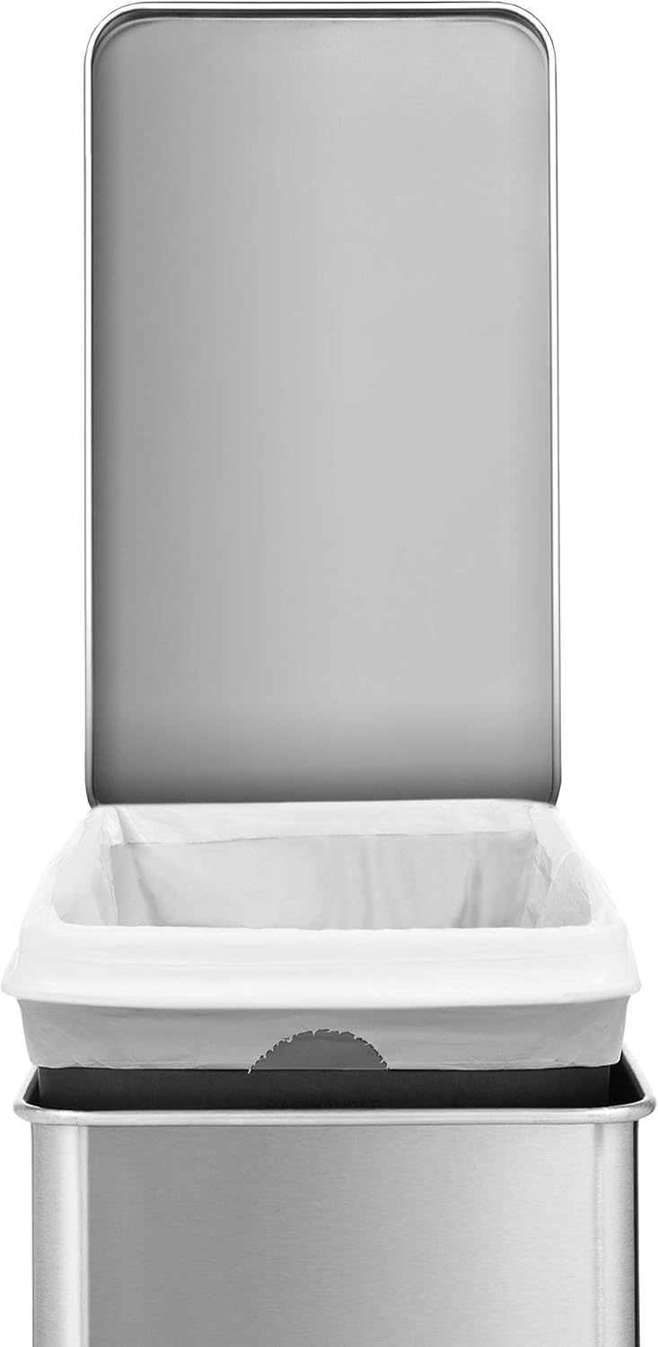Simplehuman Round Pedal Bin 3L Brushed Steel