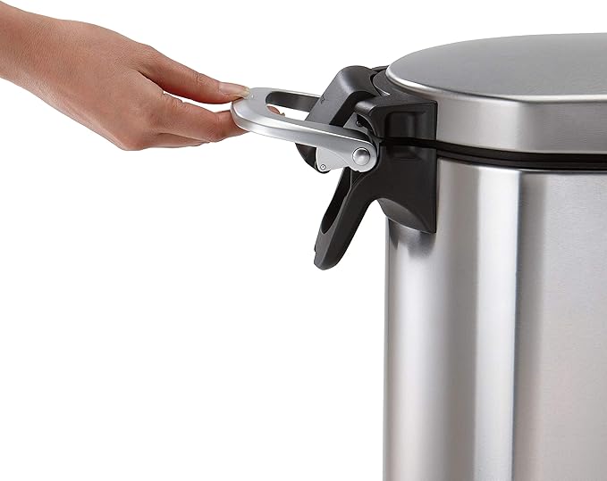 Simplehuman Pet Food Storage Bin 30L Brushed Steel