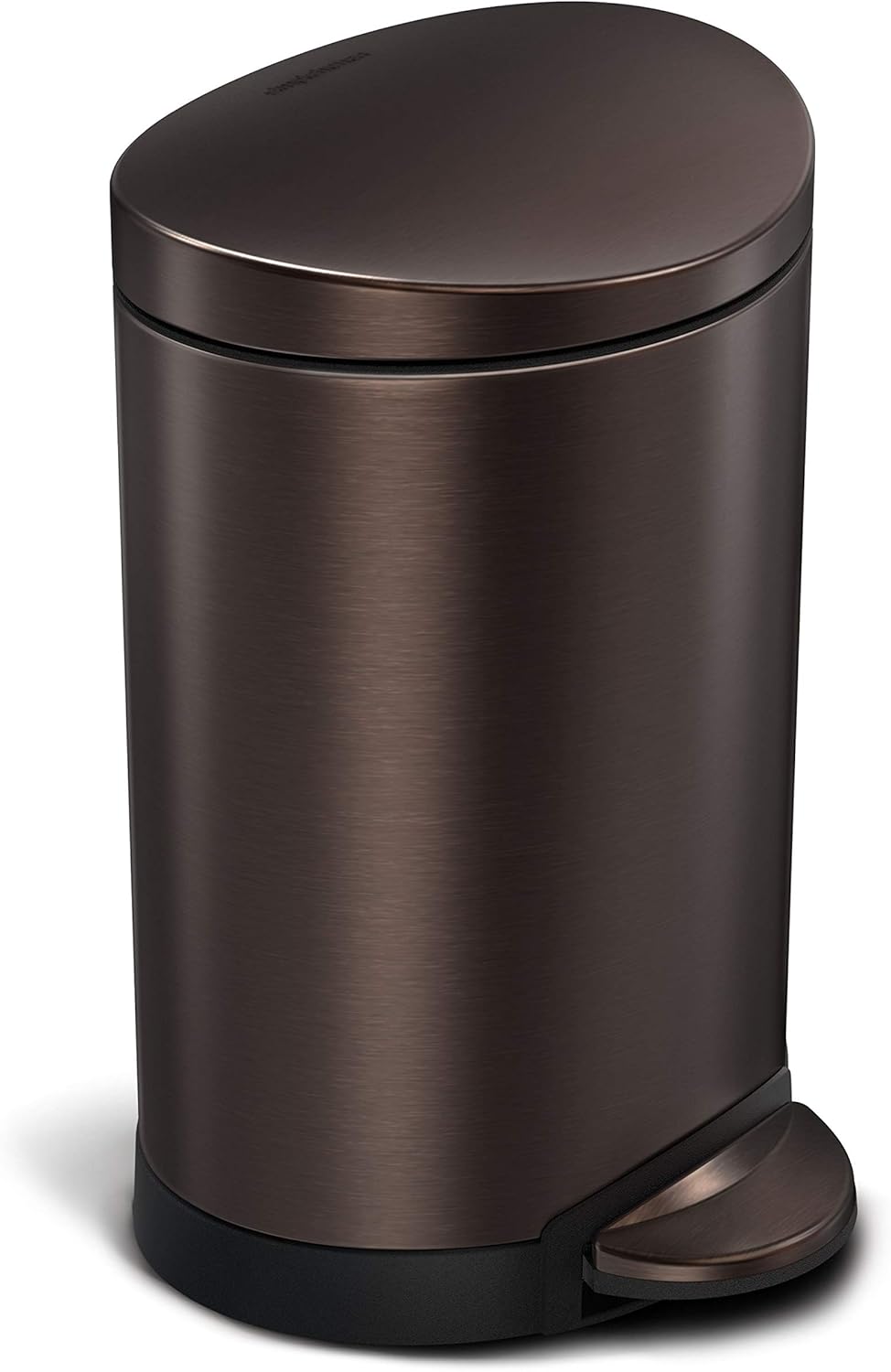 Simplehuman Semi-Round Pedal Bin 6L Dark Bronze