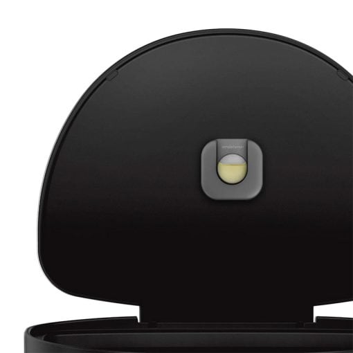 Simplehuman Semi-Round Pedal Bin 45L Liner Rim Black