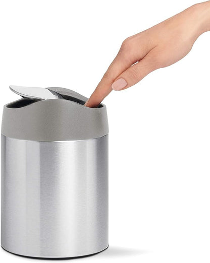 Simplehuman Mini Bin 1.5L Brushed Stainless Steel