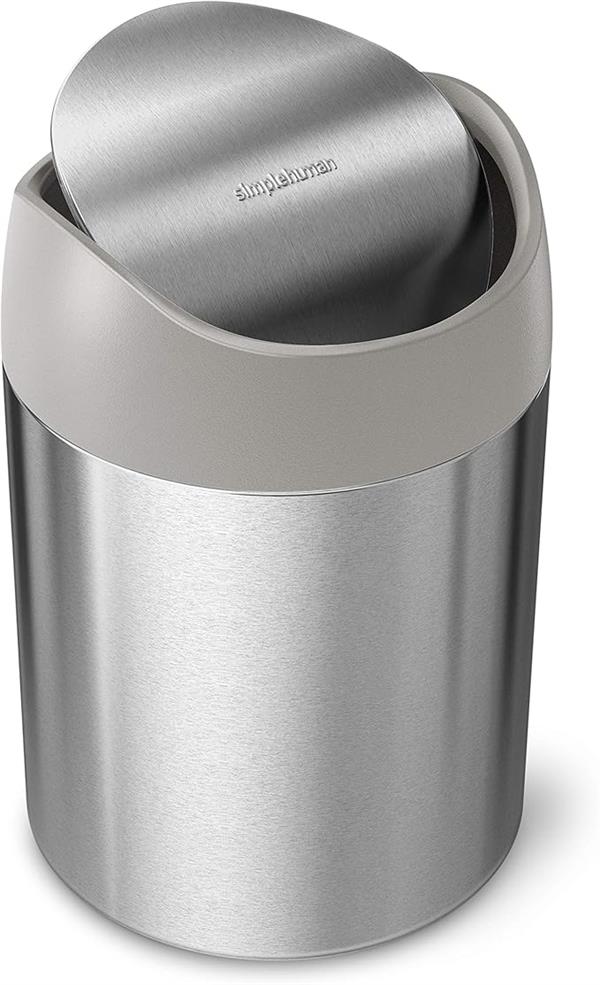 Simplehuman Mini Bin 1.5L Brushed Stainless Steel