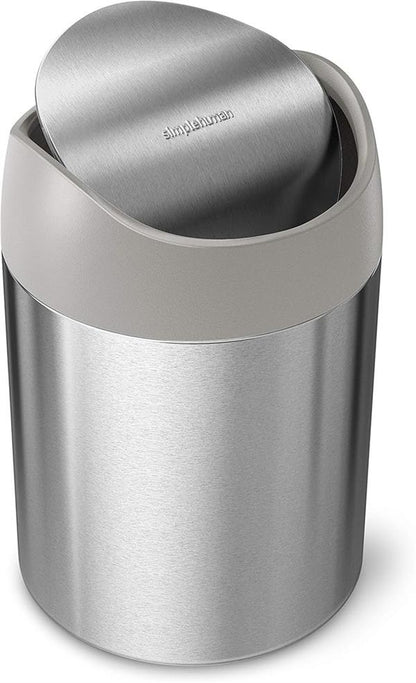 Simplehuman Mini Bin 1.5L Brushed Stainless Steel