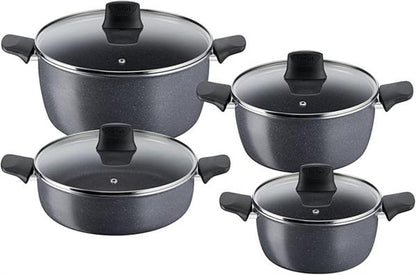 Tefal G6 Hard Stone Cookware Set 8PC