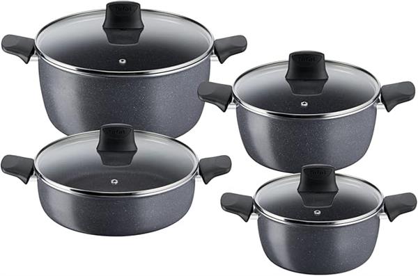 Tefal G6 Hard Stone Cookware Set 8PC