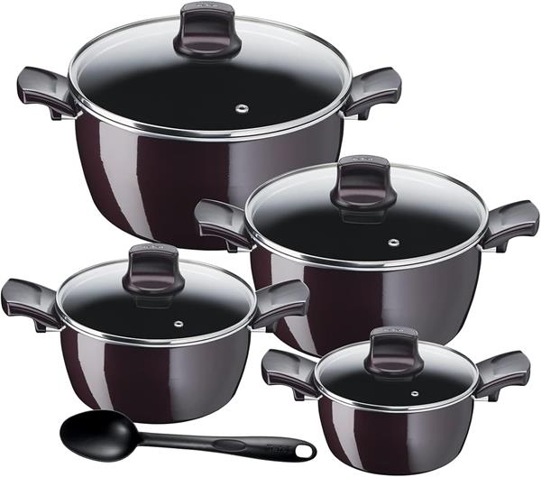 Tefal G6 Resist Intense Cookware Set 9PC with Lids