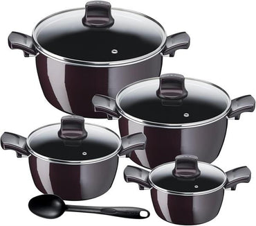 Tefal G6 Resist Intense Cookware Set 9PC with Lids