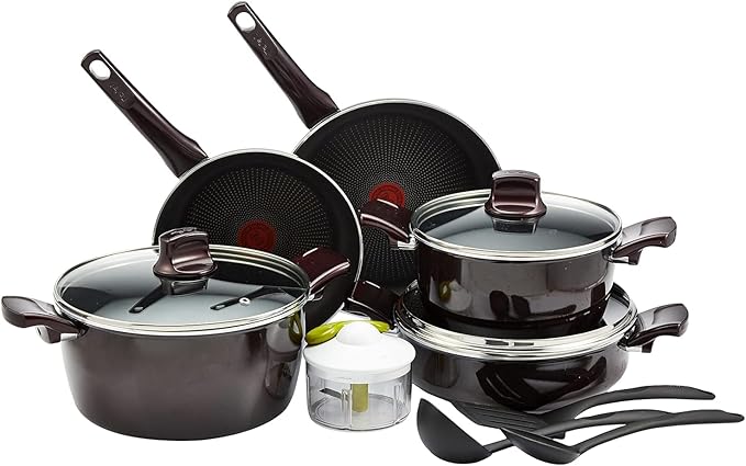Tefal G6 Resist Intense Cookware Set 12PC with Chopper