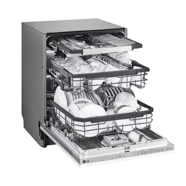 LG QuadWash Dishwasher 44dB TrueSteam SmartThinQ Silver