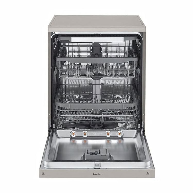LG QuadWash Dishwasher 44dB TrueSteam WiFi Silver