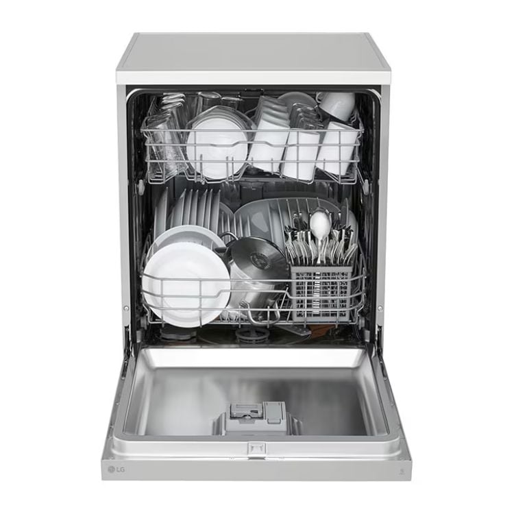LG Dishwasher 5 Programs Platinum Silver