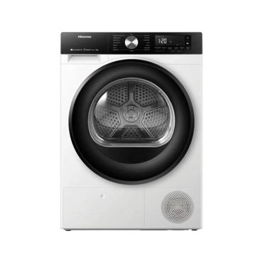Hisense 9KG Heat Pump Dryer White Steam Refresh