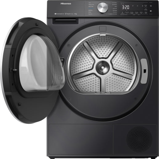 Hisense 10KG Heat Pump Dryer A+++ Black BLDC