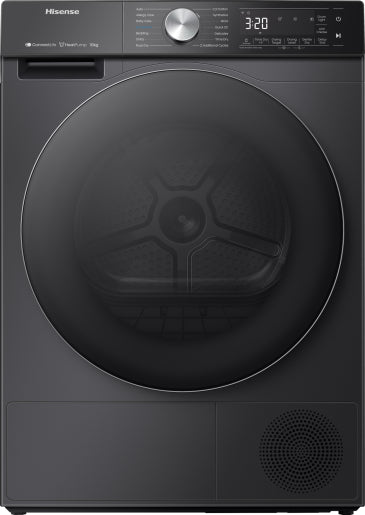 Hisense 10KG Heat Pump Dryer A+++ Black BLDC