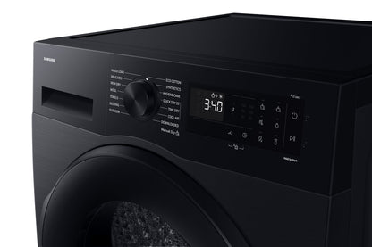 Samsung Heat Pump Dryer 9KG Inverter 13 Prog Black A+++