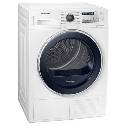 Samsung Heat Pump Dryer 9KG 17 Prog Air Wash White A+++