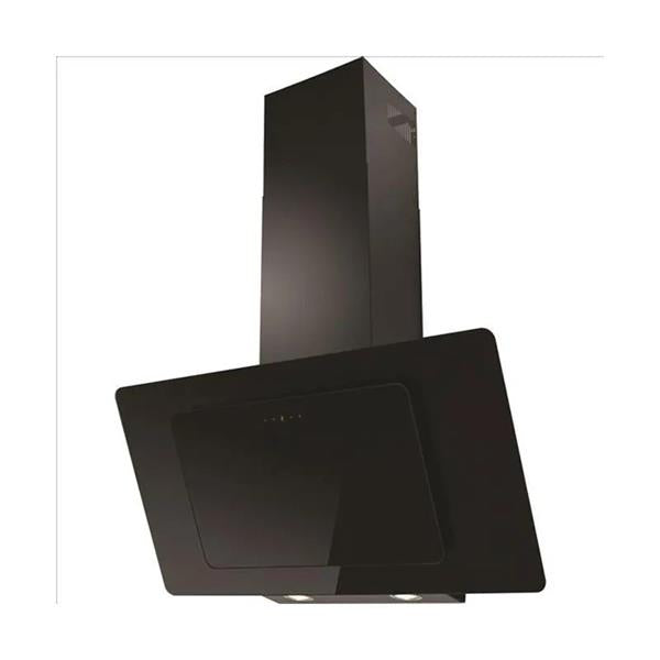 Midea 90CM Inclined Cooker Hood 750m³/hr Black Glass